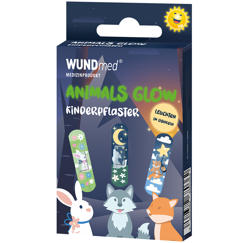 Kinderpflaster "Animals Glow" 