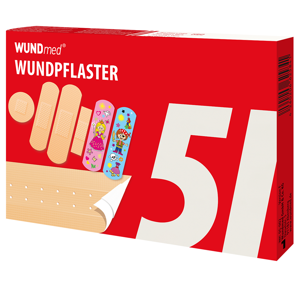 Wundpflaster Familienpackung 