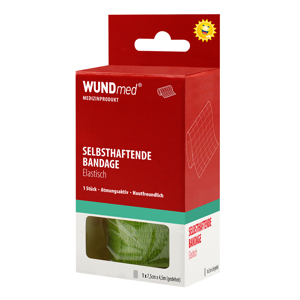 Selbsthaftende Bandage (4,5m x 7,5cm) 