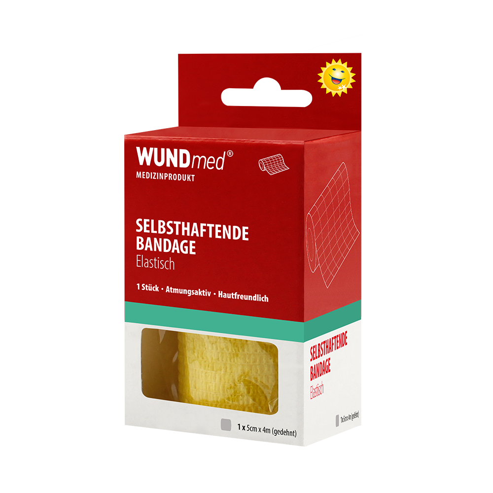 Selbsthaftende Bandage (4,5m x 5cm) 