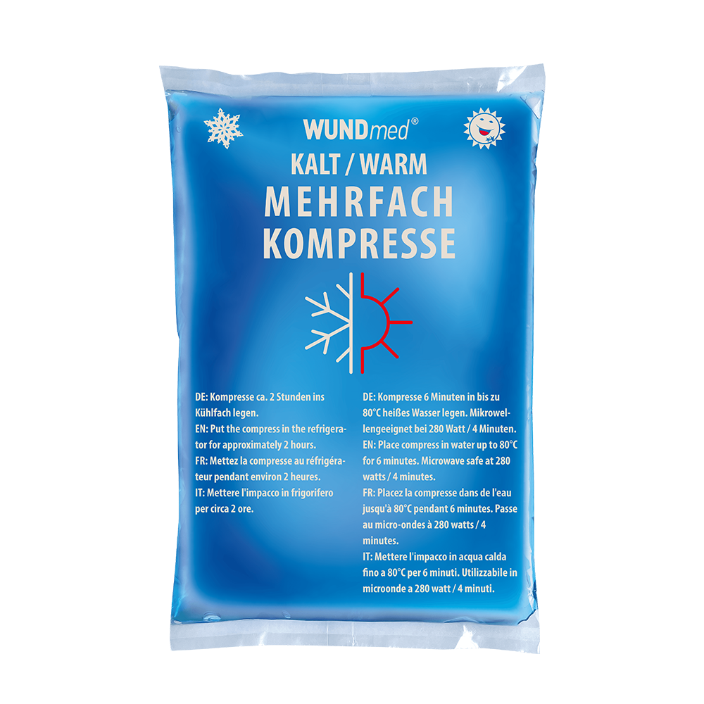 Mehrfach-Kompresse kalt/warm (12 x 19cm) 