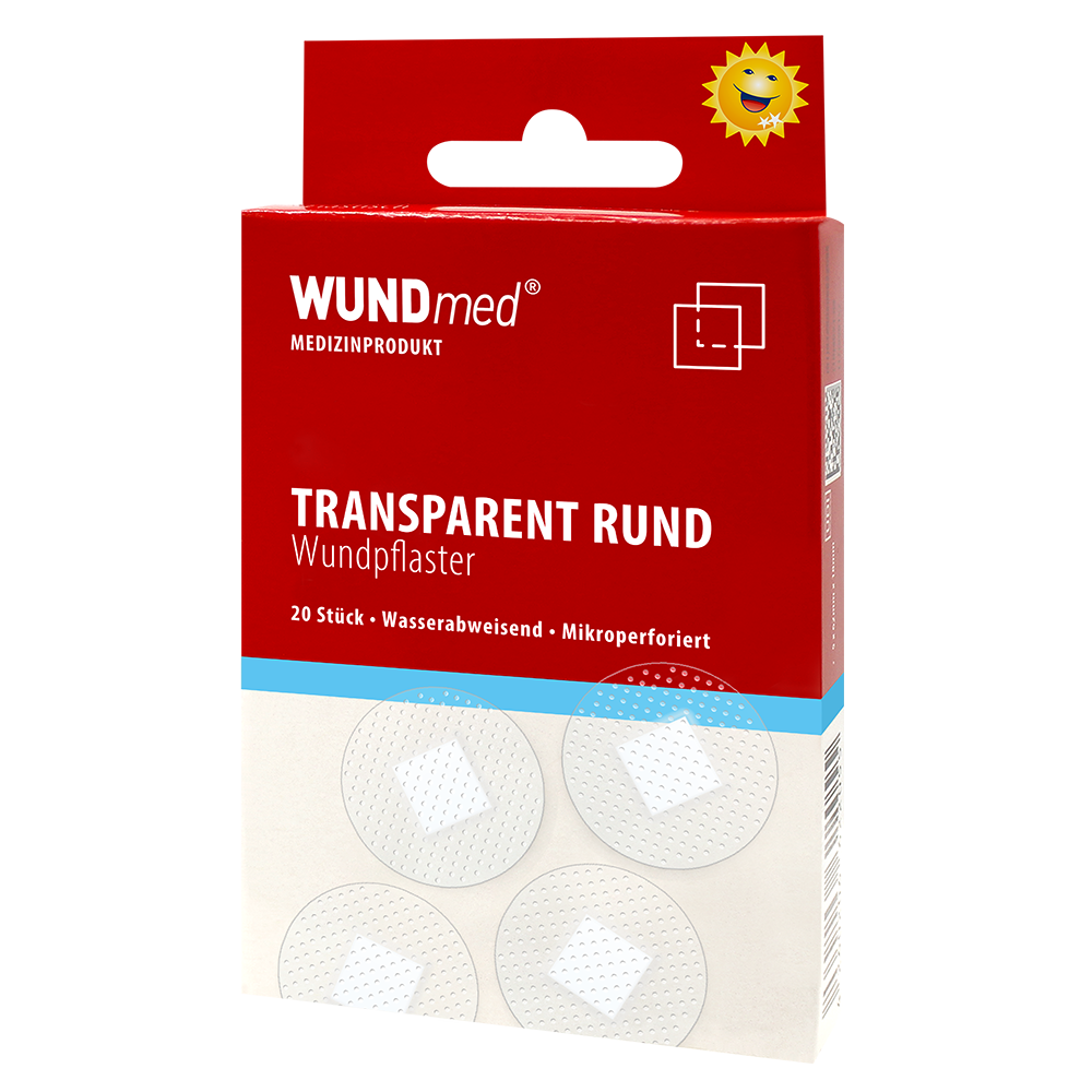 Wundpflaster Transparent Rund 