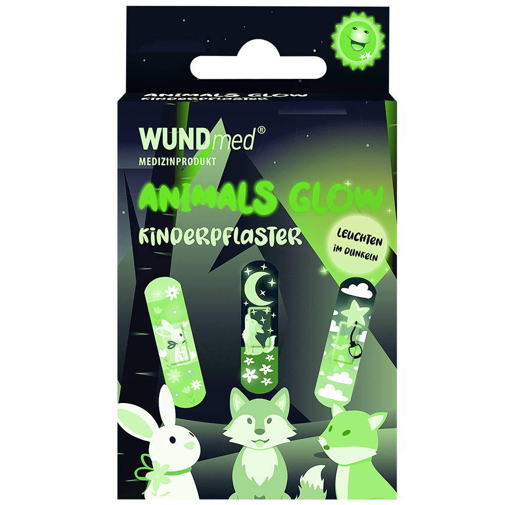 Kinderpflaster "Animals Glow" 