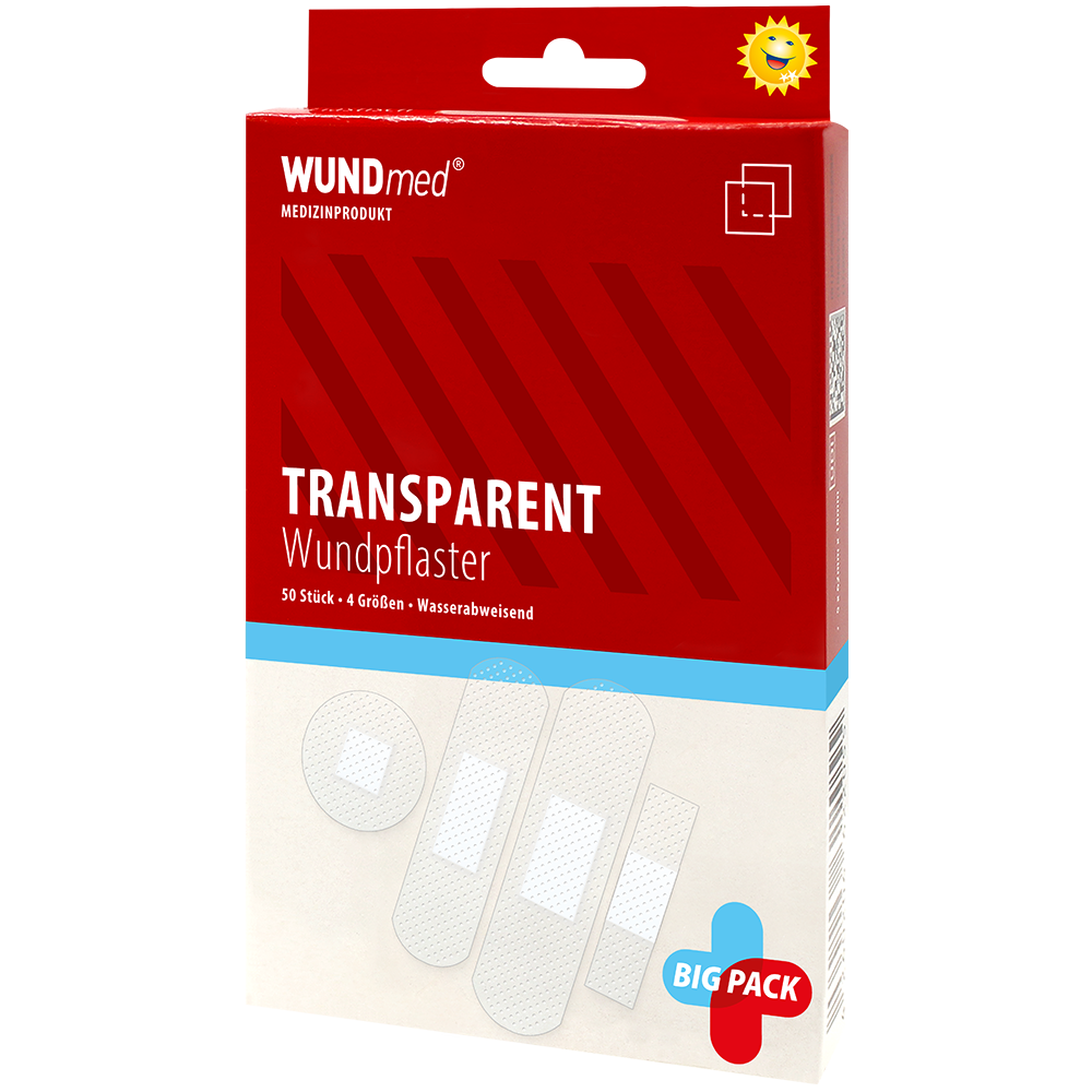 Wundpflaster Transparent BigPack 