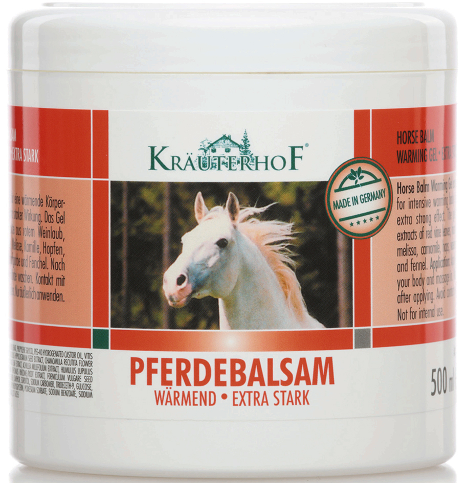 Pferdebalsam wärmend extra stark - 500ml 